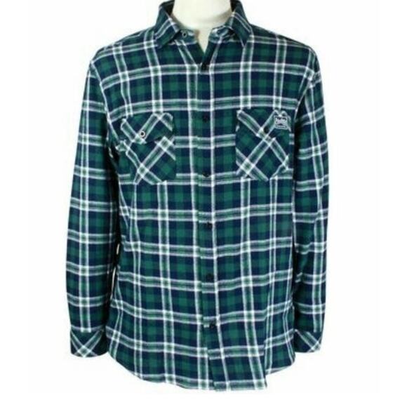 Ancorage Other - Ancorage Expiditon Brand Heavyweight Fleece Shirt Sherpa Green Mens Size L